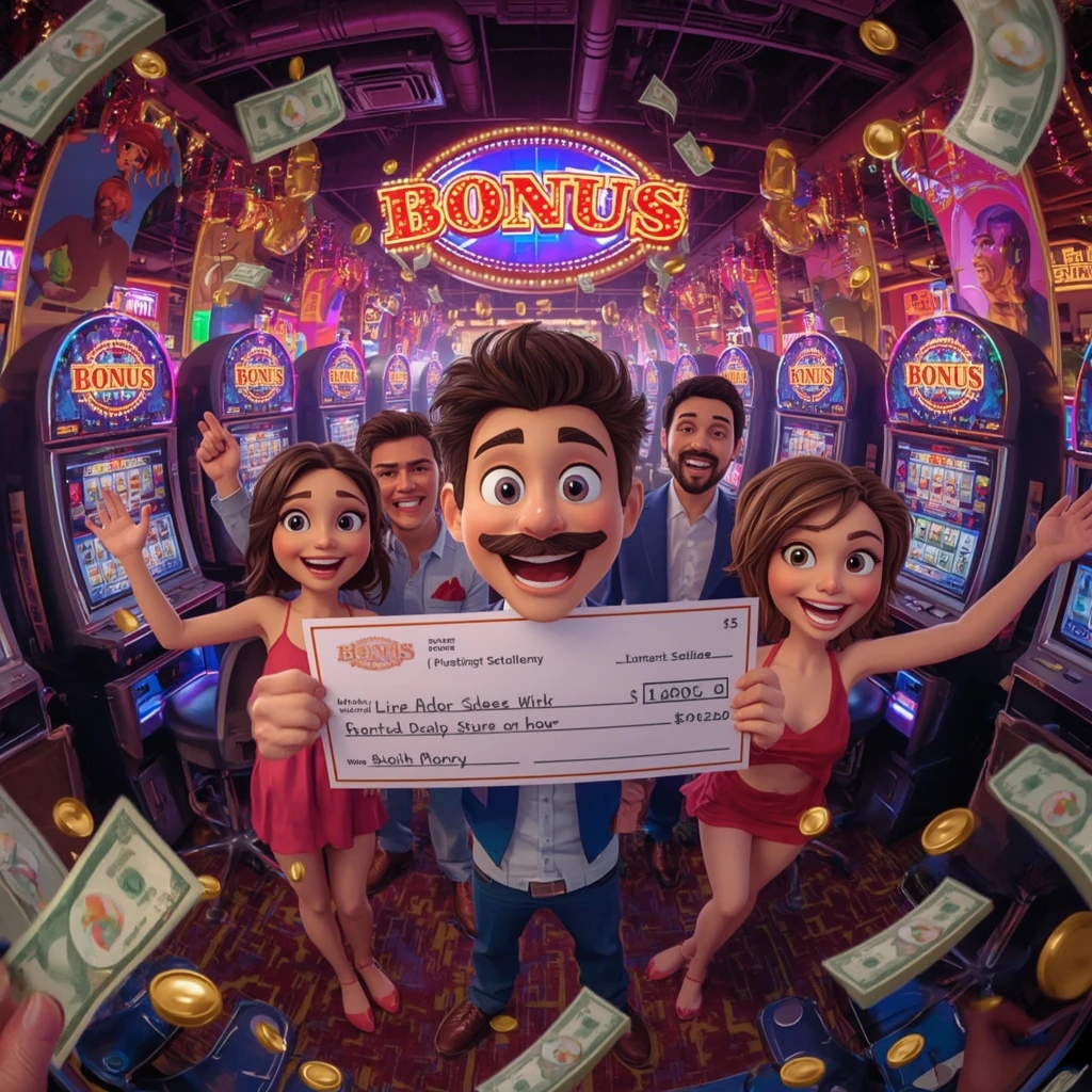 bonus nelle mani dell'uomo al casinò WIN CASINO