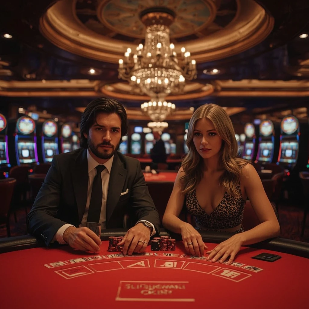 Due giocatori di poker al WIN CASINO